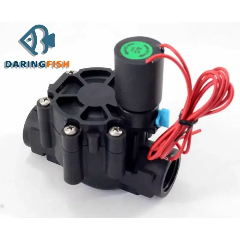 i DaringFish Solenoid Valve Landscaping 1 Inch 1.5 Inch 2 Inch AC/DC Automatic Watering Sprinkler Irrigation Equipment