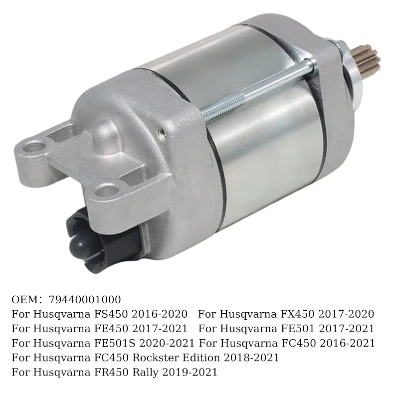 

Motorcycles Engine Starter Motor For KTM Husqvarna 450 XC-F XCF-W SMR SX-F EXC-F for KTM 500 XCF-W EXC-F for KTM 450/501 EXC-F