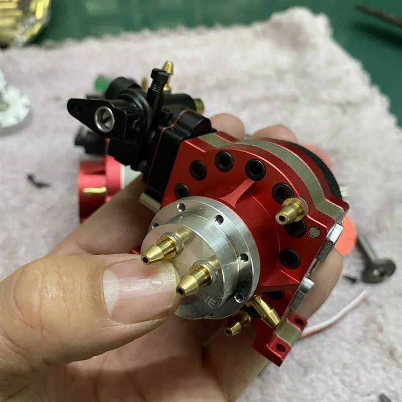 Note optionVersion Toyan Machinery Engine RC Toy Engine Metal Model Power Single Bar and Parallel Bars 4-Cylinder and 8-Cylinder