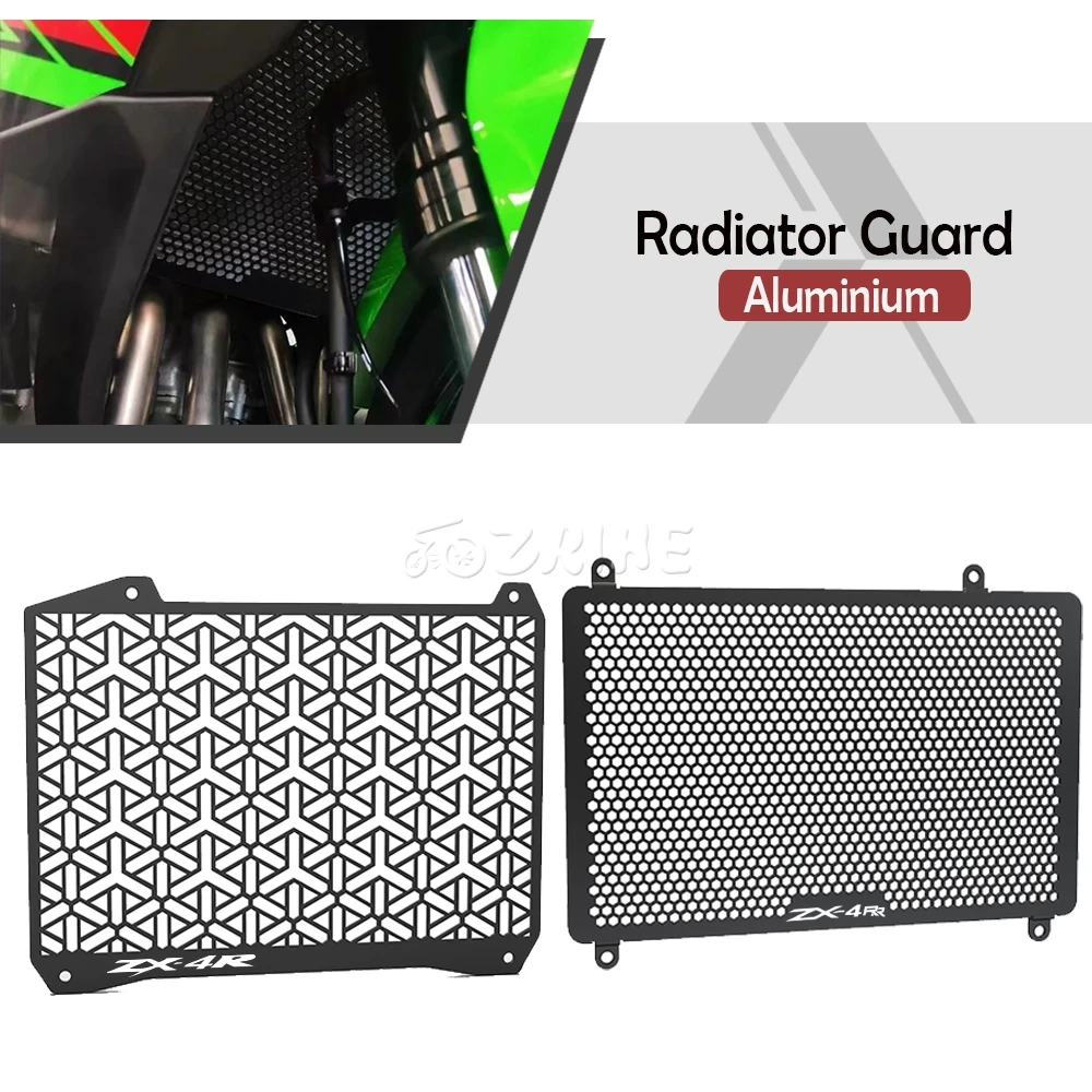 

ZX 4R SE Radiator Grille Guard Cover Protection Motorcycle Aluminum 2023~2026 For Kawasaki Ninja ZX-4RR ZX-4R ZX4RR ZX4R ZX 4RR