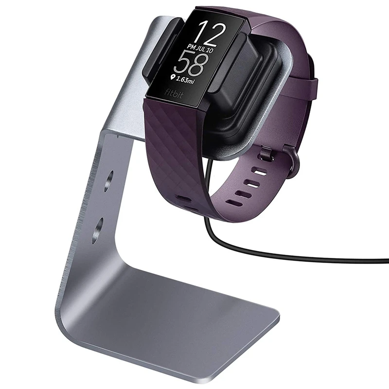 휴대용 교체 충전 도크 스탠드, Fitbit 충전 4, 충전 4 SE, 충전 3, 충전 3 SE용 충전기 도크, 2 개