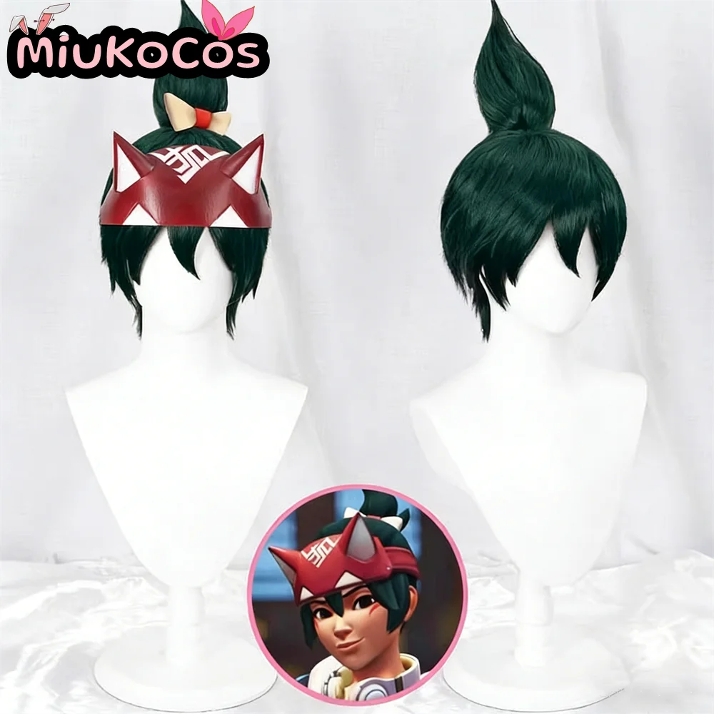 IN STOCK Kiriko Cosplay Wig MiukoCosplay Game Overwatch 2 Cosplay