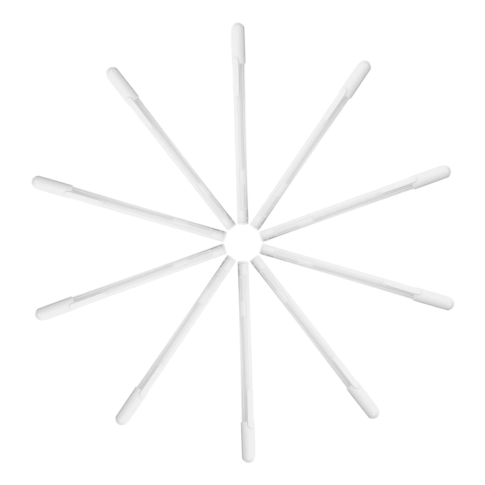 

10 Pcs White Highlighter Pens Markers for Black Paper Art Supplies Painting Tools Designers Professional Portable