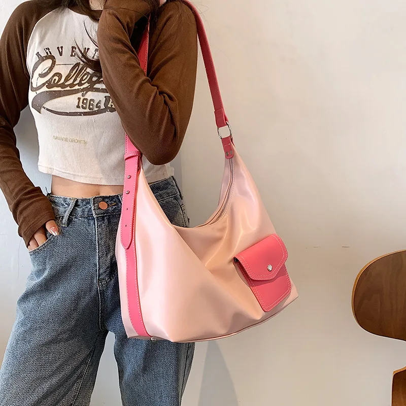 

Women Elegant Underarm Bags 2022 New Summer PU Leather All-match Women Messenger Bag Korean Style Casual Shoulder Bag