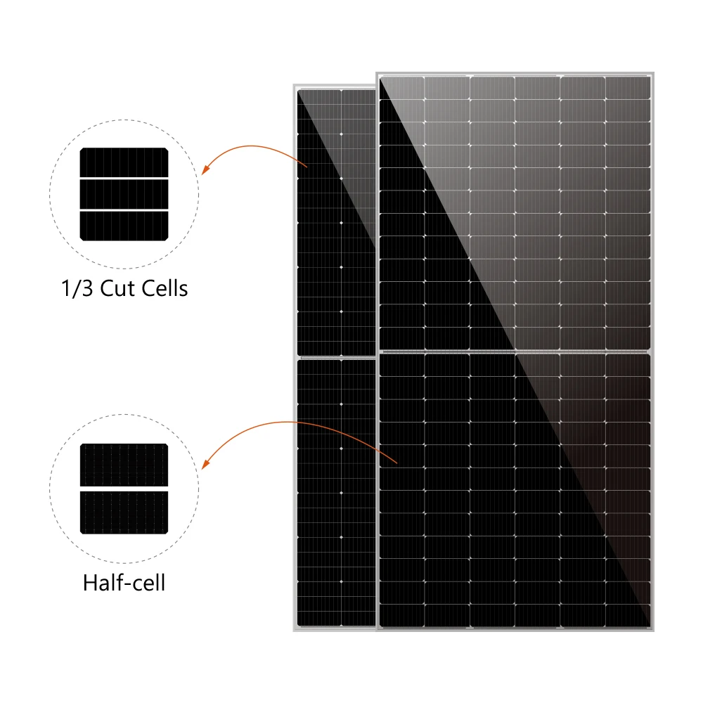 High efficiency 500 watts solar panels photovoltaic plug & Play full screen solar panel 550w inmetro