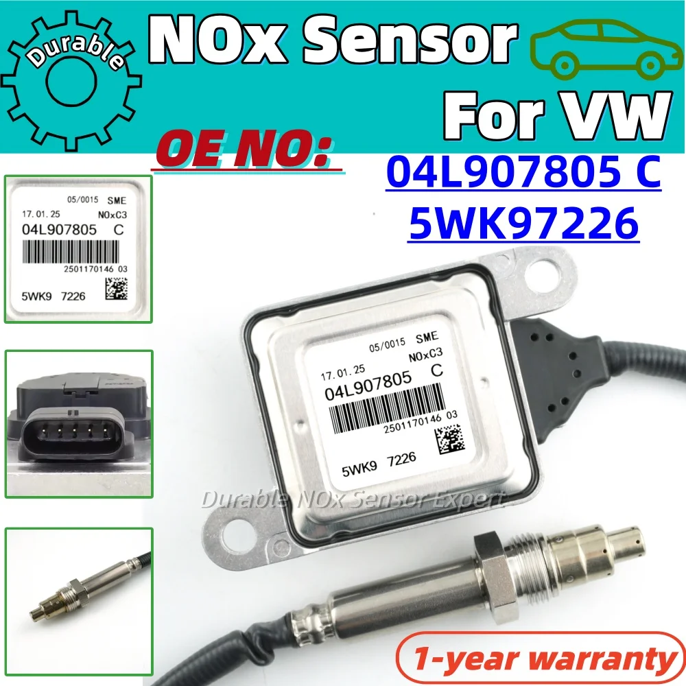 

04L907805C 5WK97226 High quality New Nitrogen Oxide Sensor For VW Passat B8 Skoda Superb 2.0TDI 2014-2018