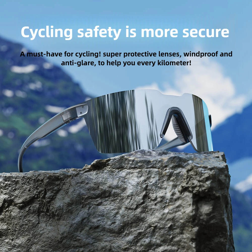 

Новые сверхлегкие безрамочные цельные дорожные велосипедные очки для мужчин и женщин, ветрозащитные пескозащитные очки для походов на открытом воздухе