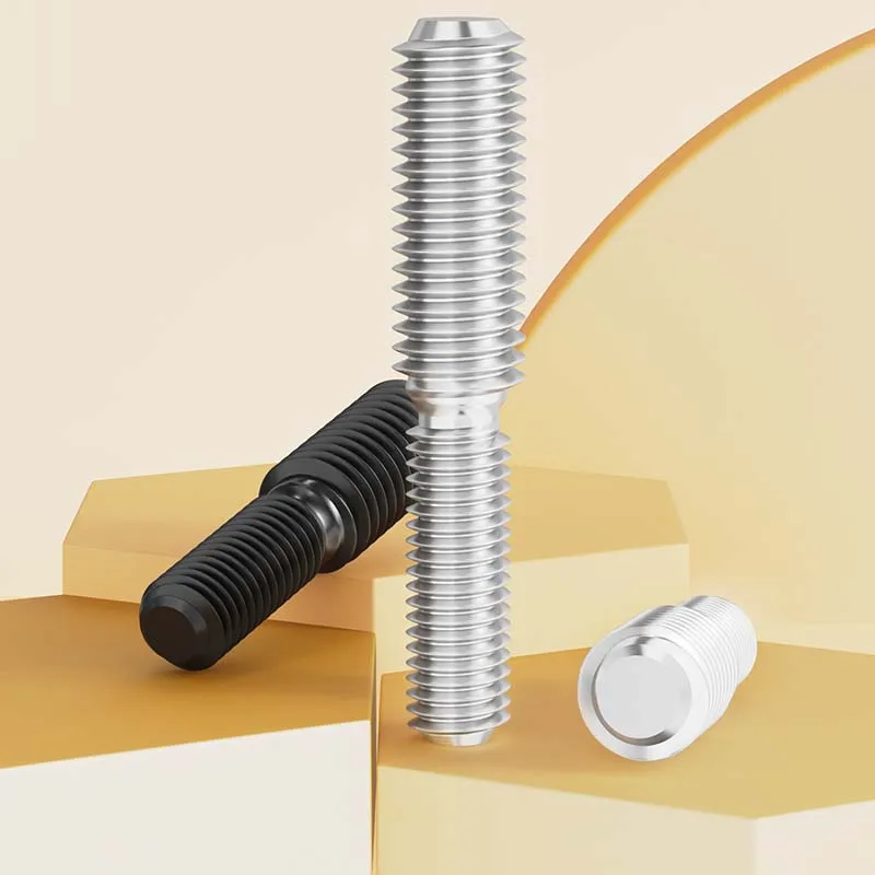 304 Stainless Steel Reducing Thread Adapter Stud M3-M20 Double End Male Thread Screw Converter Size Reducer Bolt
