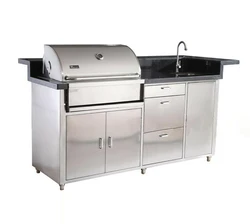 hot sale custom BBQ stainless steel outdoor Garden kitchen cabinets