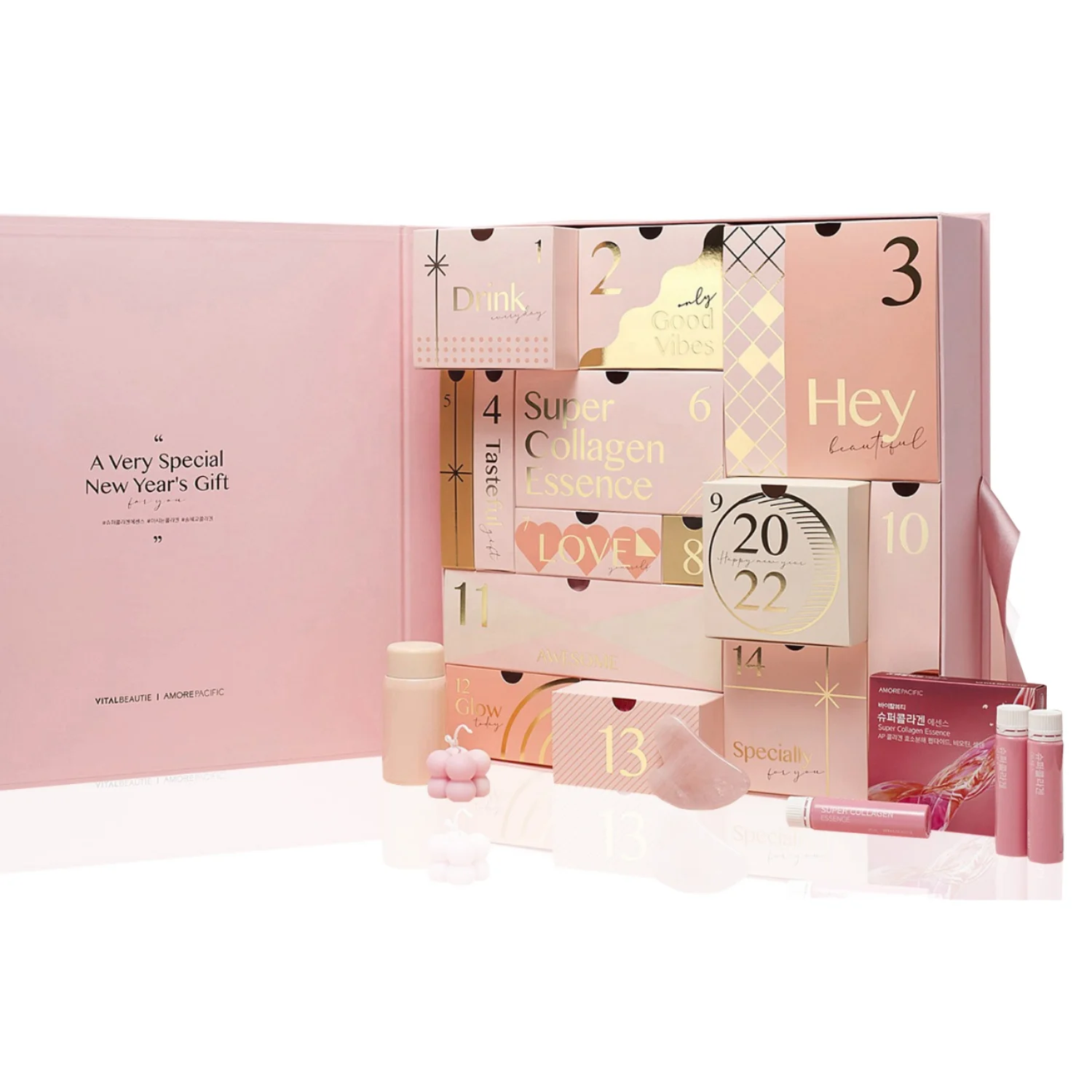 Customization.Biodegradable Custom Digital Printing Diy Mystery Paper Surprise Christmas Advent Calendar Countdown Blind Gift Bo