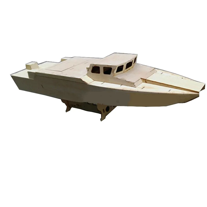 

Assembled Ship Model Kit 1/35 CB-90 Fast Assault Boat Wooden Model Pump Jet Boat DIY Kit
