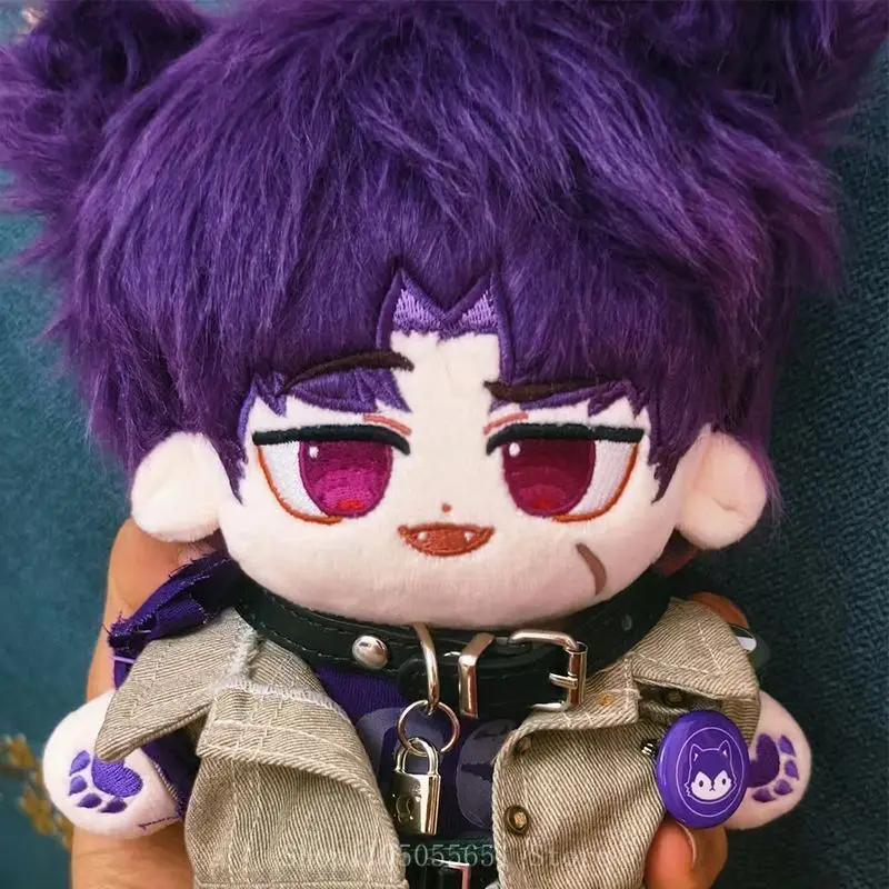 20CM Anime Camp Buddy Yoichi Yukimura Wolf Plush Cotton Doll Body BL Game Cosplay Dress Up Clothes Outfit Fans Xmas Gifts - view 4