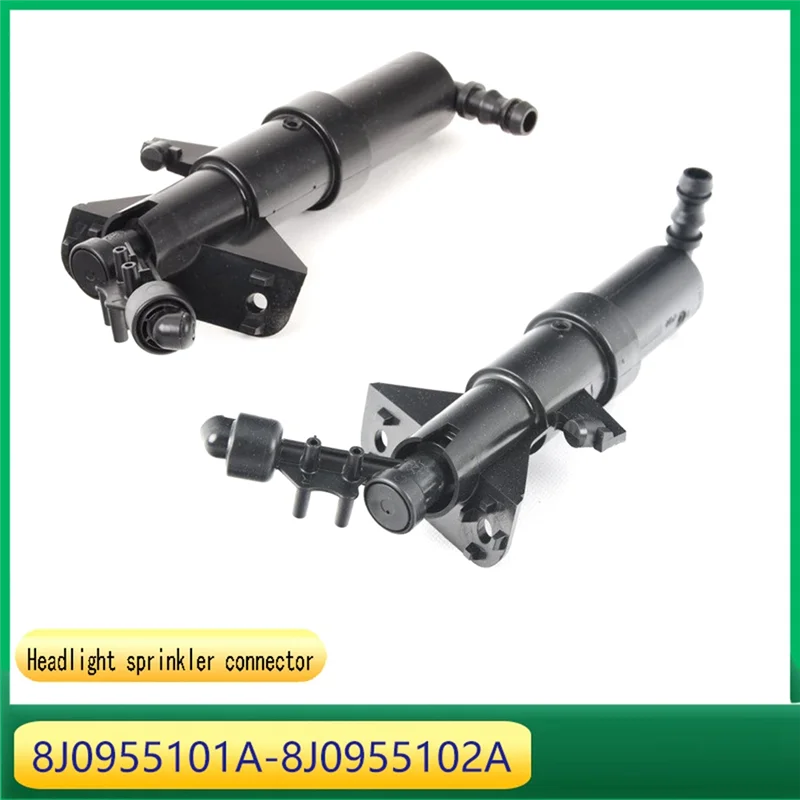 

Left+Right Side Headlight Washer Nozzle For TT 2007-2014 Headlight Cleaning Nozzle 8J0955101A 8J0955102A