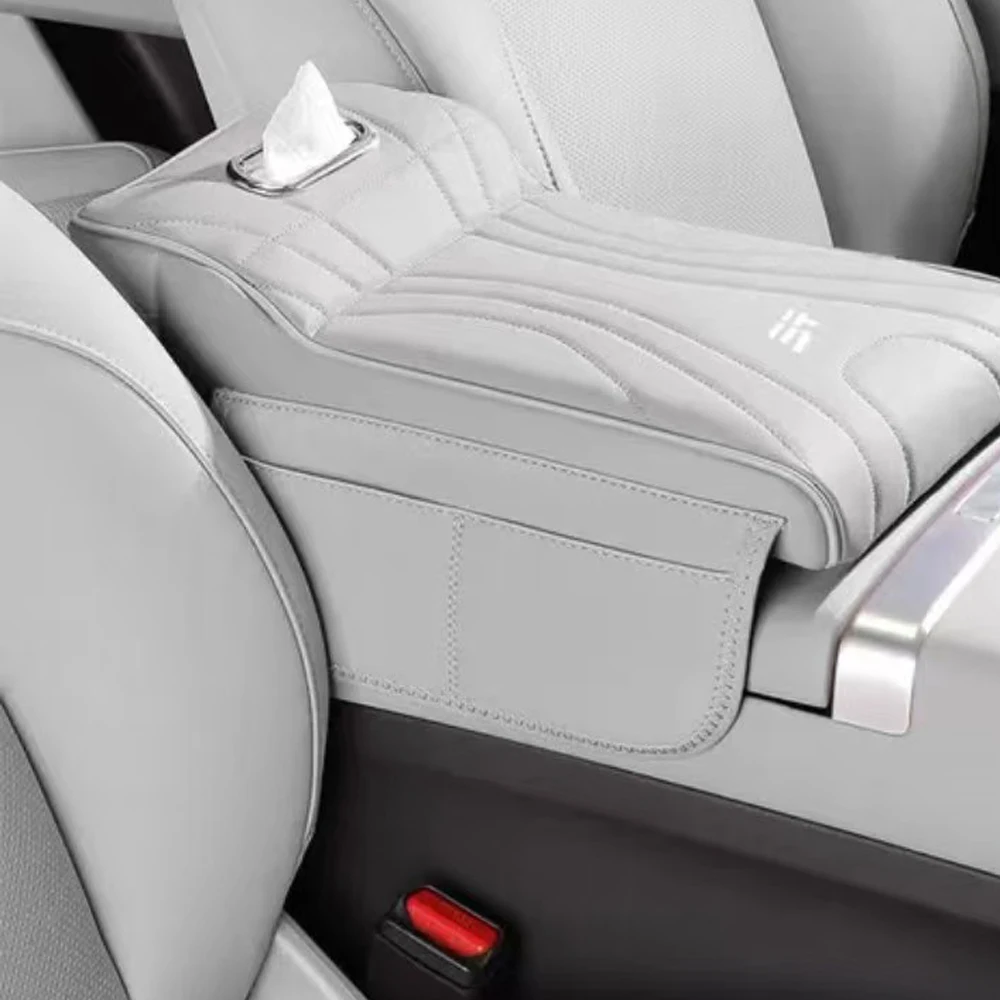 NEW For Chery Jetour Traveler T1 2024+ Armrest BoxHeight Pad Protective Cover Dedicated Central Tissue Box Elbow Support Storage
