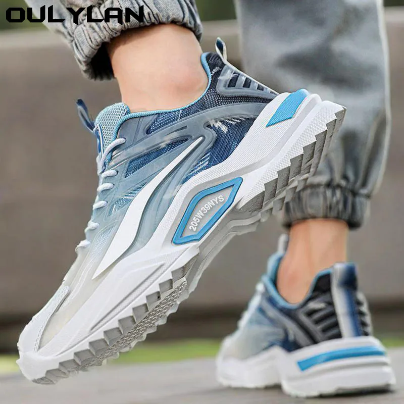 

Oulylan Spring Youth Mesh Versatile Trendy Shoes Breathable Shoes Men's Shoes 2025 New Sports and Leisure