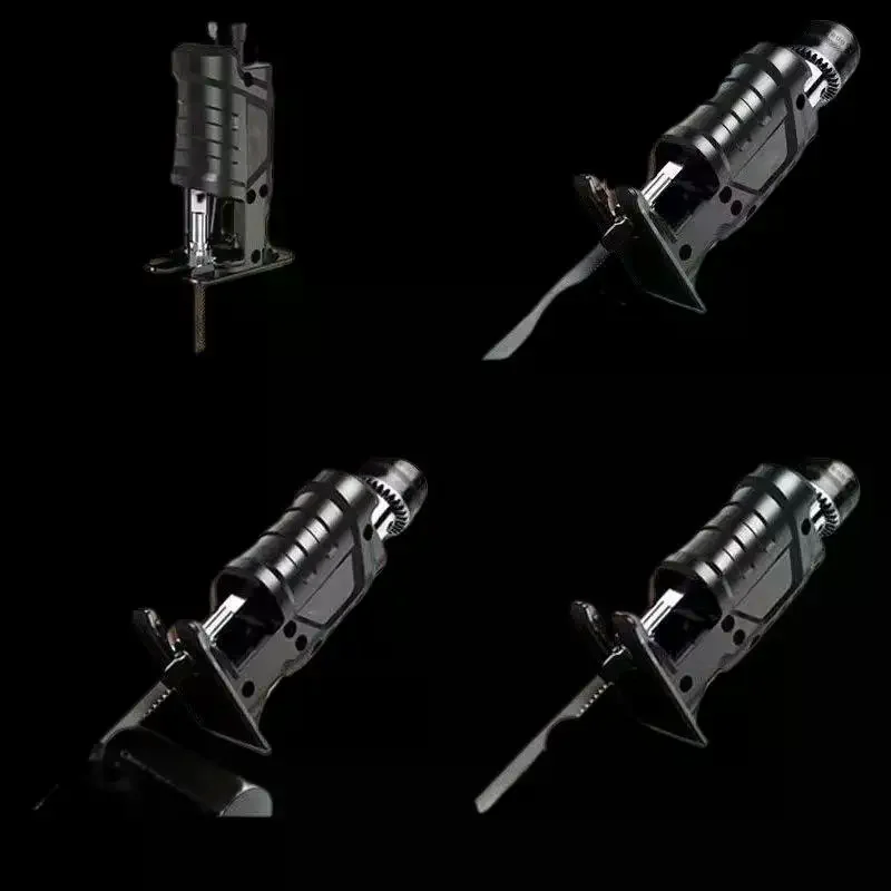 1 Set Power Tool For Wood PVC Steel Pipe Cutting Reciprocating Saw Adapter Electric Drill Modified Electric JigSaw Curve Saw