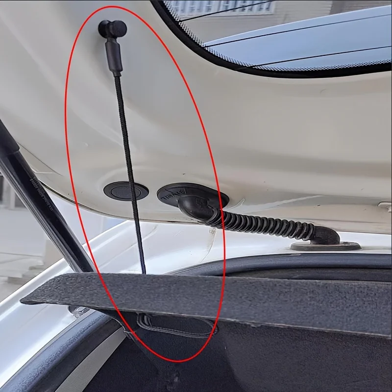 2pcs Car Parcel Shelf String Cord Tonneau Cover Strap For VW Golf MK5 MK6 Rabbit R R32 R20 GTI Hatch Tailgate Trunk 1K6863447A