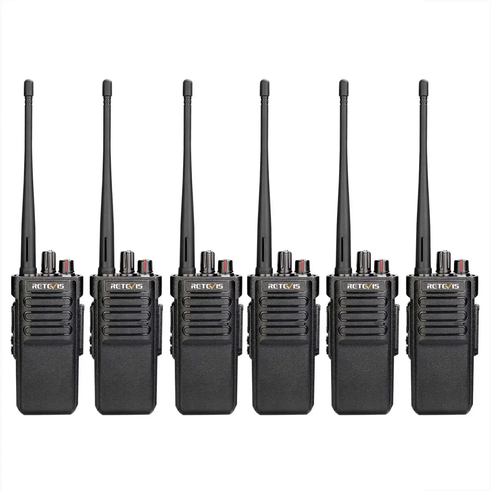 

6PACK Cheap Commercial Radio Set Retevis RT29 High Power Handheld Two Way Radio Walkie Talkie UHF/VHF VOX Scan BUSINESS Radio