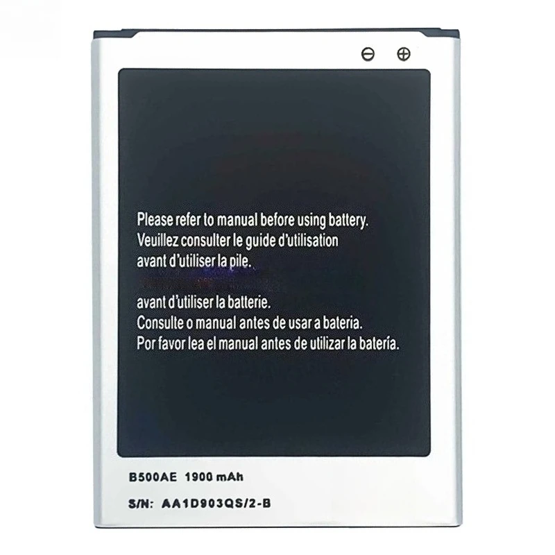 Nova bateria de celular b500ae 3.8v 1900mah para samsung galaxy s4 mini i9190 i9192 i9195 i9197 i257 i435 de alta qualidade