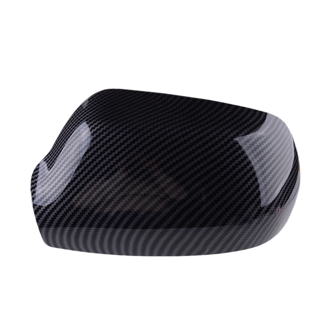 1 Pair Carbon Fiber Style ABS Rearview Side Mirror Cover Cap Trim Fit for Mazda 3 2006 2007 2008 2009 2010 2011 2012