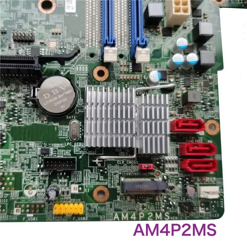 สําหรับ Lenovo M725S 720-18APR M520 เมนบอร์ด AM4P2MS 01LM579 01LM574 AM4 DDR4 Mainboard 100% ทดสอบ OK ทํางานอย่างเต็มที่