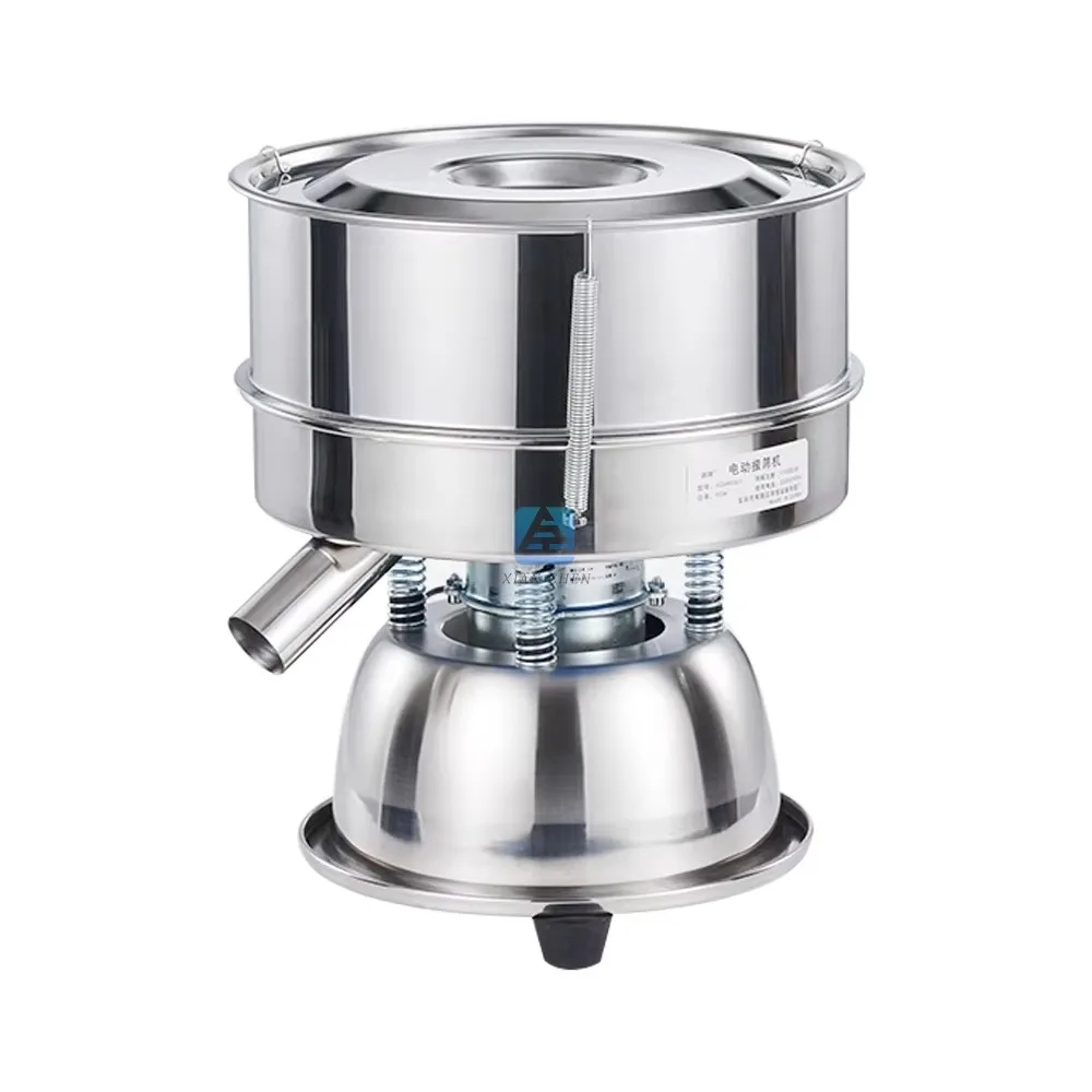 Electric Vibrating Sieve High Efficiency Powder Screening Machine 30cm