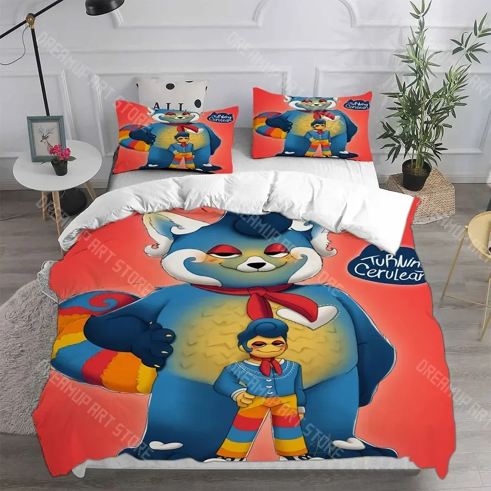 2026 3D Print Welcome Home Anime Printed Bedding Sets Comforter Quilt Bed Cover Duvet Cover Pillow Case 2-3 Pieces Sets Kids Adu