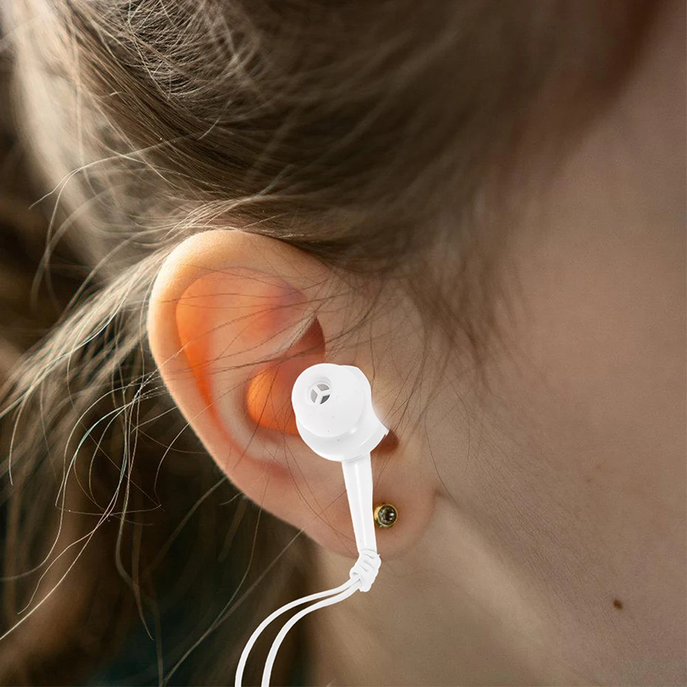 

2Pcs Dual Stretchable Retractable Wired Earbuds Headphones Lightweight Portable Sports NoiseIsolating Elastic Design
