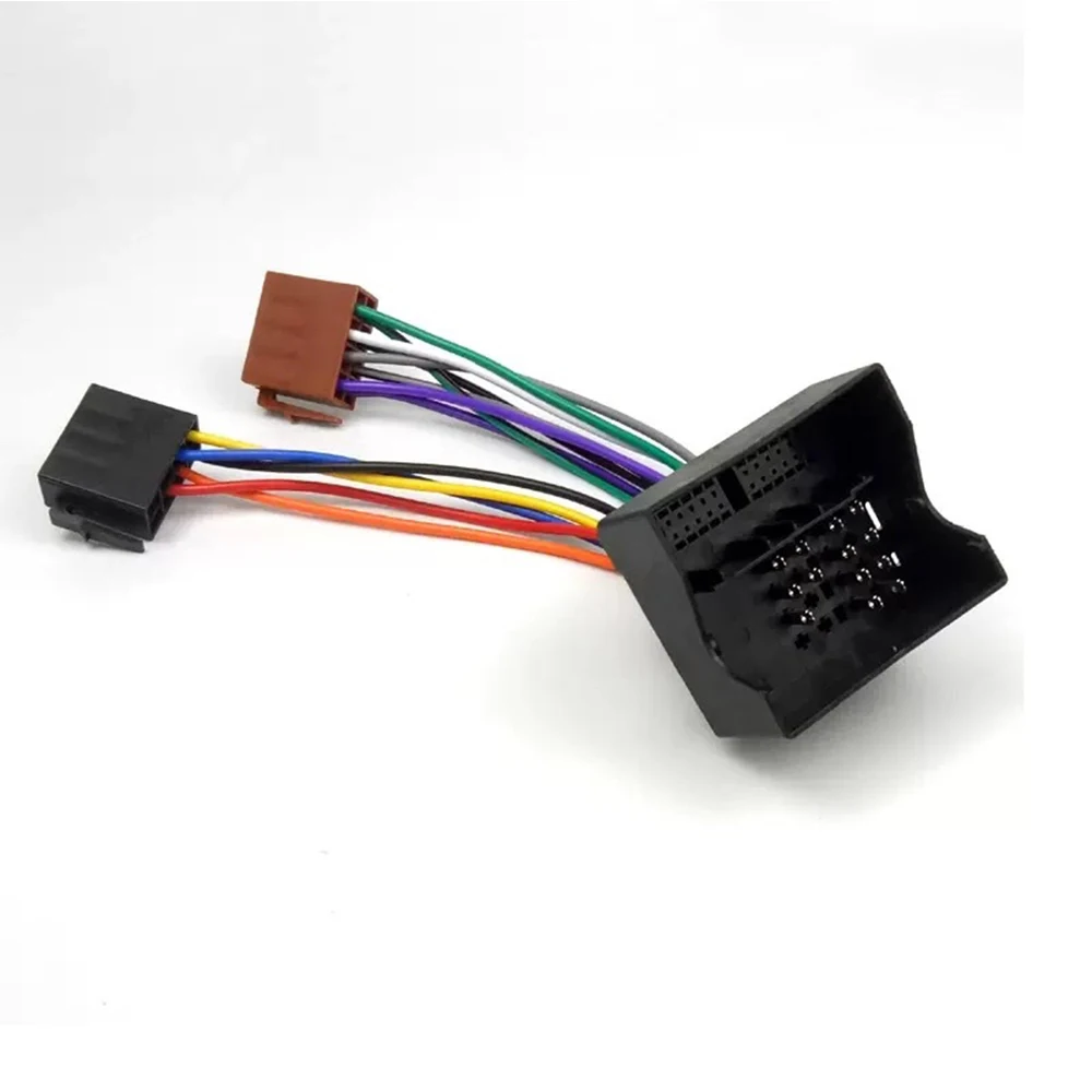 راديو ستيريو بالسيارة ISO كابل رصاص موصل الأسلاك محول لبيجو 207 307 407 لسيتروين ثاب سيتروين سيتروين بيرلينجو #5