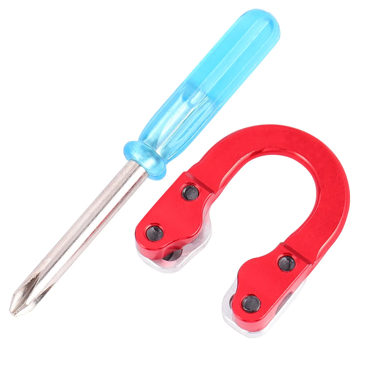 1Set Metall U Schnalle Bogenschießen Liefert Starke Abnehmbare Design Einfache Bedienung Bogenschießen Ausrüstung Verbund Bogen Liefert