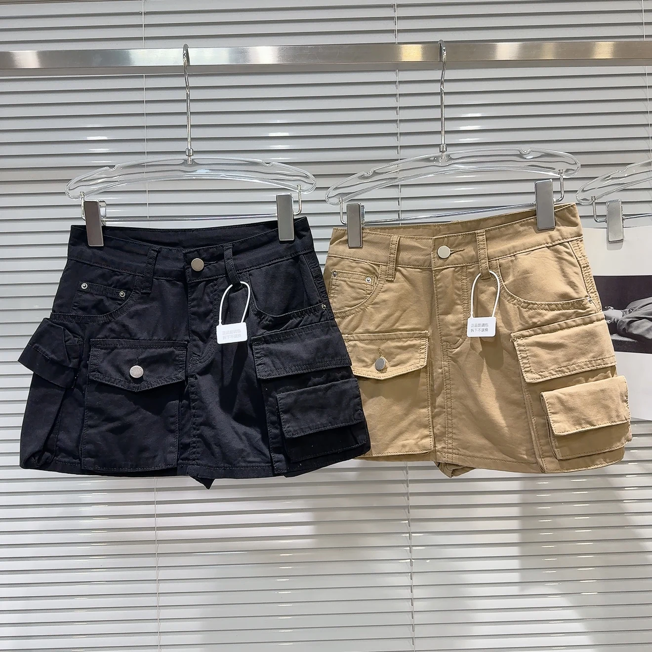 Gonna di jeans dolce e alla moda, gonna multitket da lavoro a trapezio, lunghezza f, per donna, abbigliamento casual quotidiano