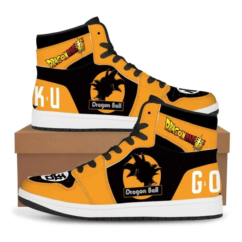 Dragon Ball Cosplay Anime Couple Set Sneakers Outdoors Hiking Casual Shoes Wear-Resistant Comfort Basketball Shoes Birthday Gift
