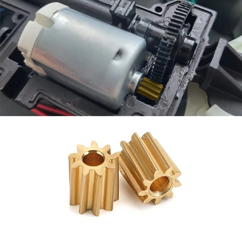 1/3/5PCS Brass Worm Gear Replacement For TM5 TM6 Hot Mix Motor Drive Lock Metal Driving Gear Repair Spare Parts
