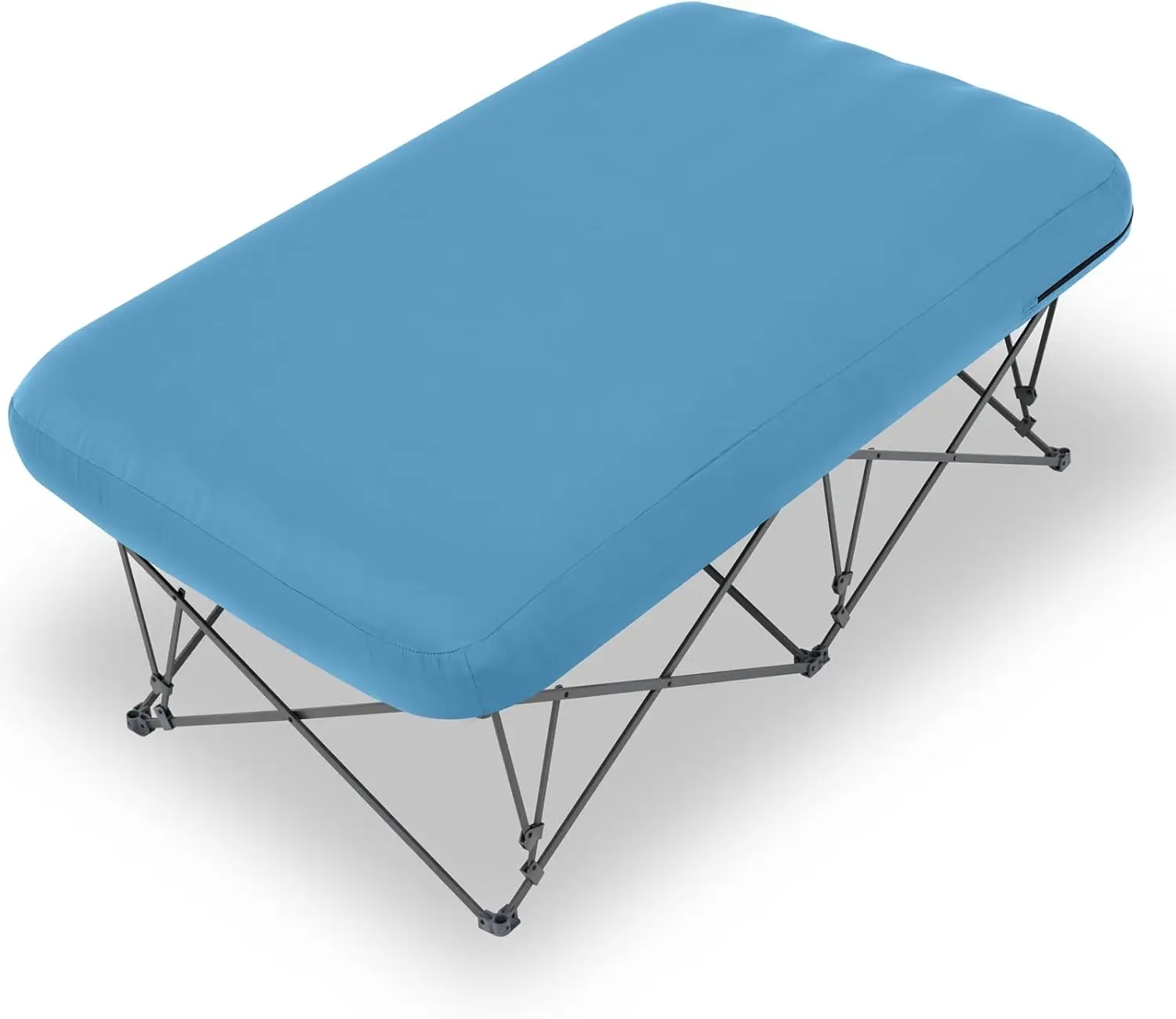 

KAMPKEEPER Camping Cot,Camping Cots for Adults,Folding Camping Cot with Inflatable Air Mattress and Carry Bag