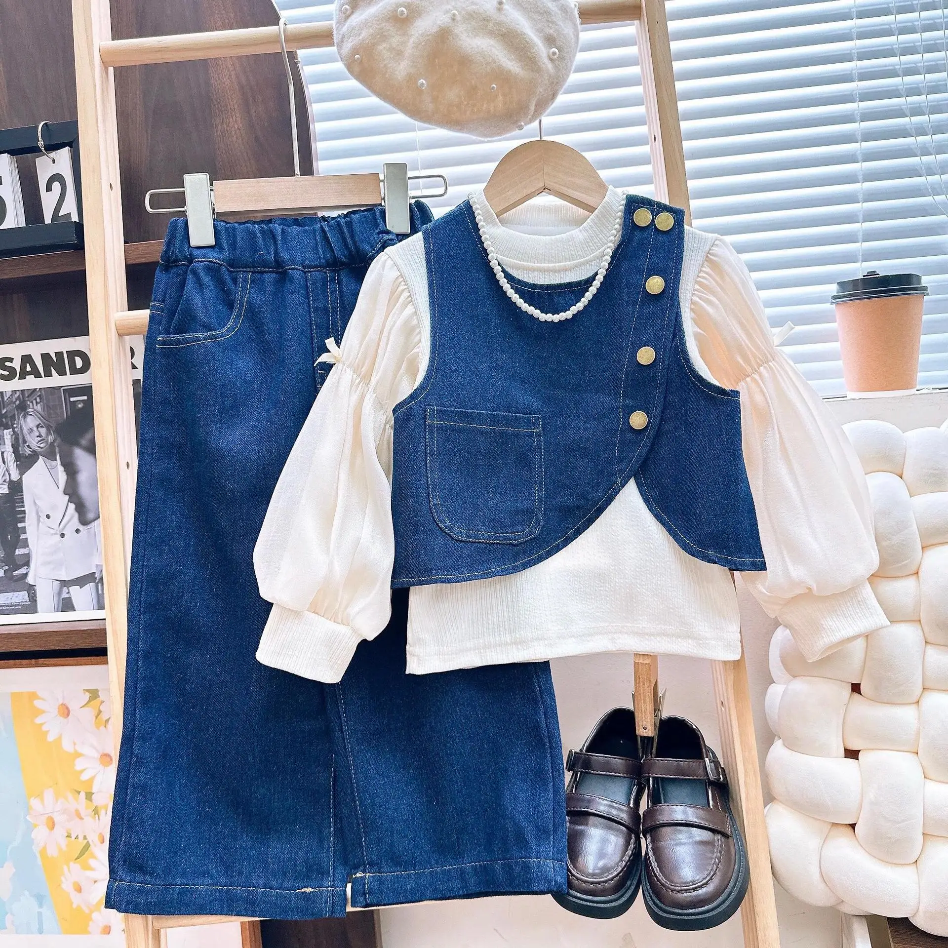 2026 Autumn Children Clothing 2pcs Sets For Girls Cute Chic Style kids' Sets And Outfits Fashionable Wear  2-10Years