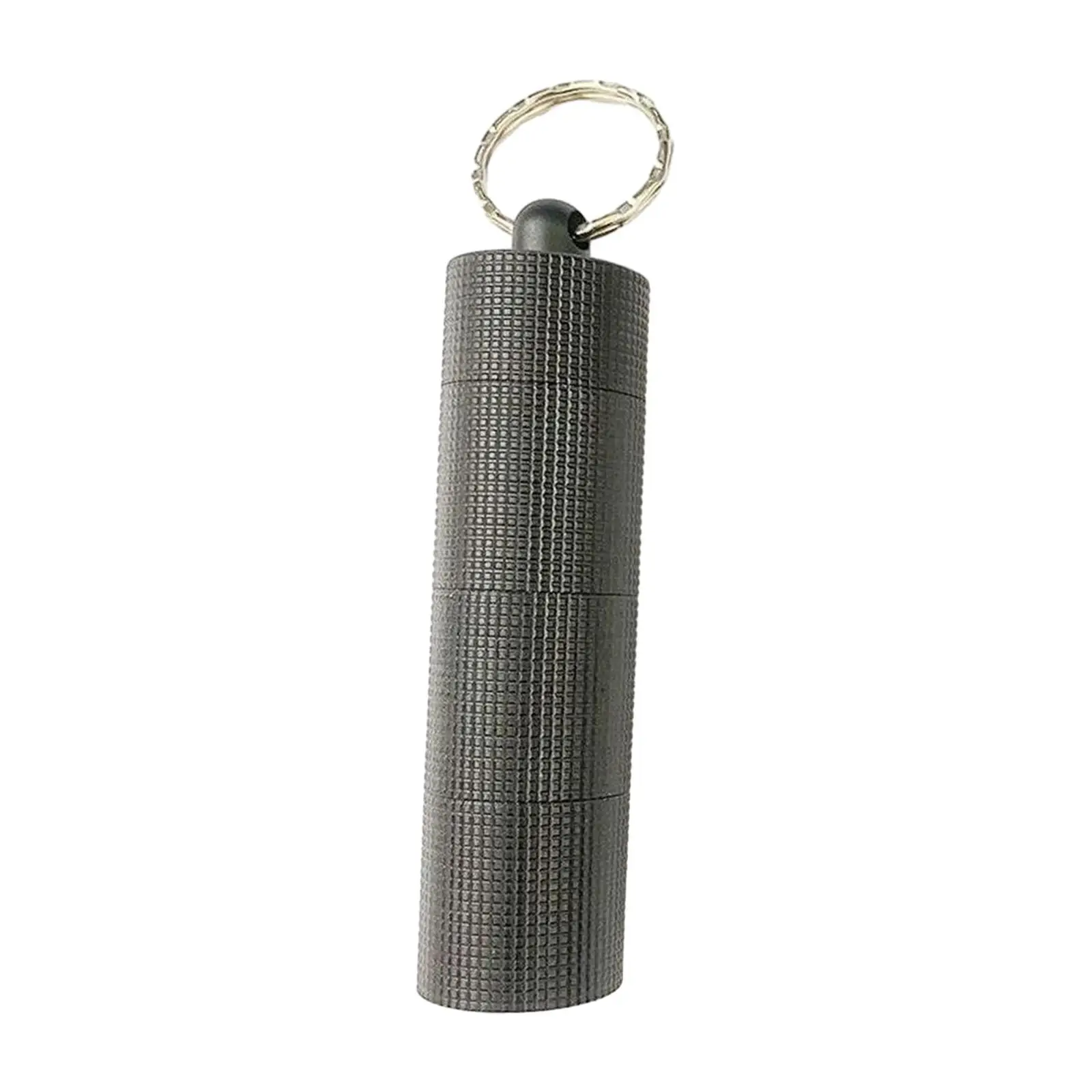 Keychain Medicine Case Pill Holder Box Storage Bottle Waterproof Capsule Seal Bottle Tablet Box for Outdoor Hiking Daily