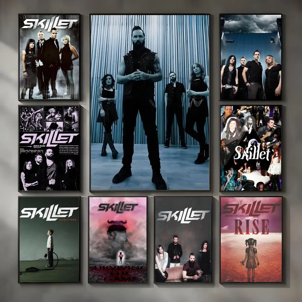 Rock band Skillet Poster Modern Interior Wall Decor & Trendy Home Highlights