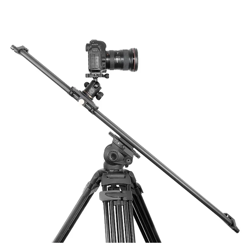 Carbon fiber slide SLR camera photography, micro-single mobile phone shooting short video