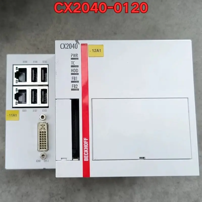 Second-hand PLC module CX2040-0120 function test is normal