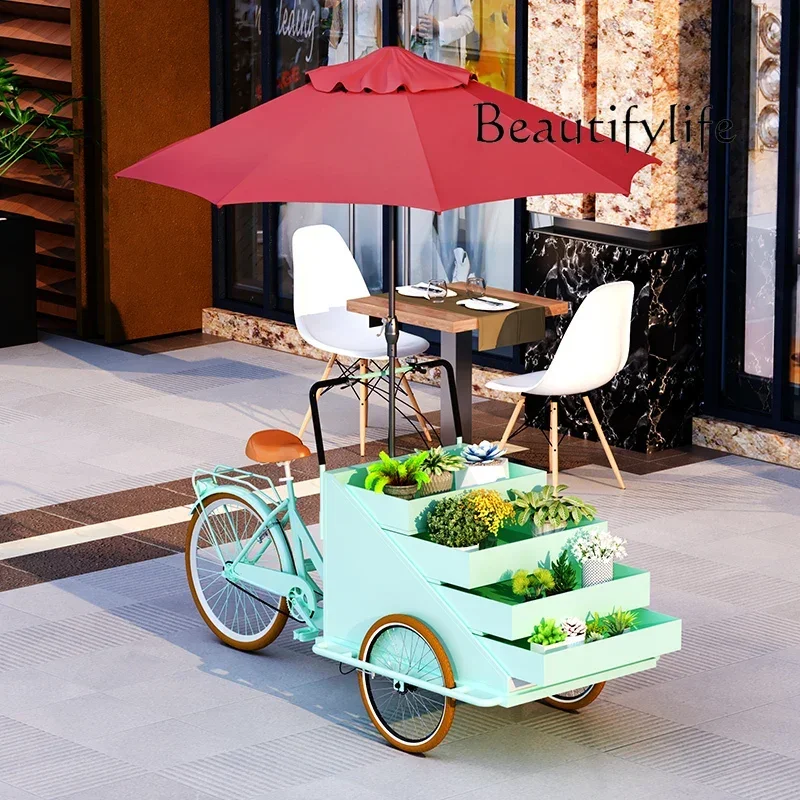 

N Night market snack street creative display floats shopping mall market sales mobile stalls commercial