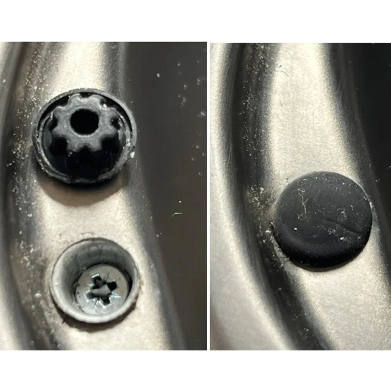 4PCS RV Schwarz Schraube Kappe Abdeckungen Cog Waschbecken Hob Herd Langlebig Für Smev Dometic Wohnmobil Caravan Camper Van RV zubehör – Detail 2