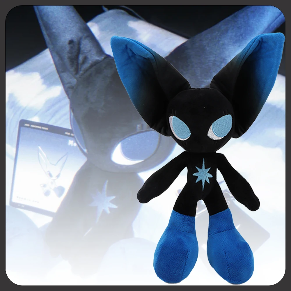 

28cm Cute Cartoon Moos Cat Plush Toys Big-eared Alien Cat Plush Dolls Soft Stuffed Animals Kids Birthday or Halloween Gifts Toys