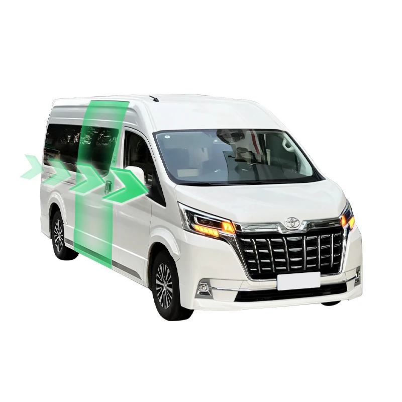 12V Automatic Sliding Door Lock System Parts Kit for Toyota Hiace Van/Bus 2013-2025 Sliding Door Kit Installation Accessories