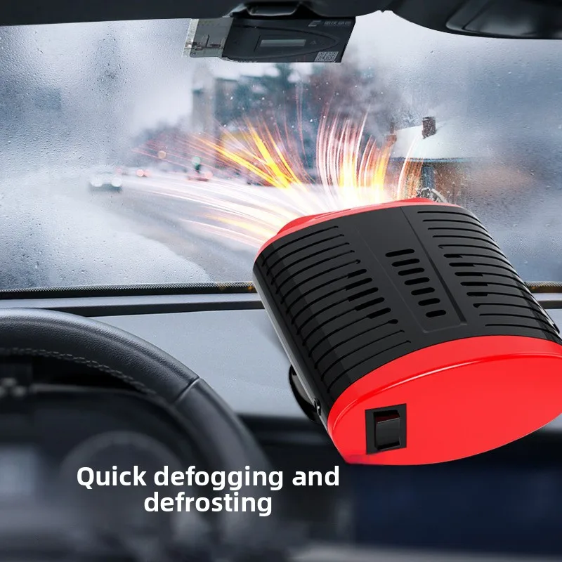 1 قطعة سخان السيارة، فاصل الزجاج الأمامي للتدفئة السريعة للسيارة (12 فولت)