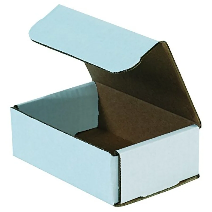 

Shipping Boxes Small 7"L x 5"W x 2"H, 50-Pack Corrugated Cardboard Box for Packing, Moving and Storage