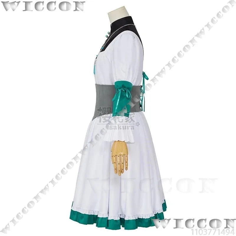 Young Jill Warrick Clive Game Fiinal Fantassy XVI FF16 Cosplay Costume Necklace Wig Prop Dress Shoes Cute Girl Suit Customizeds;