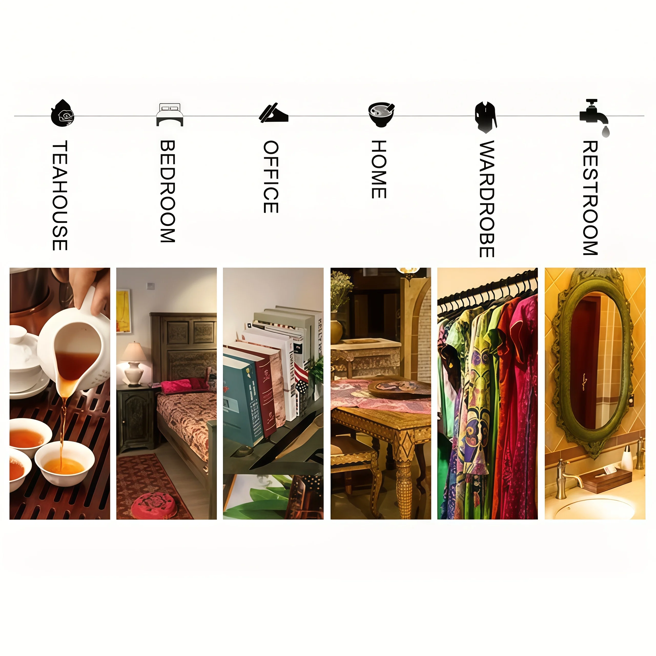 20/120 قطعة من أعواد العلاج العطري الجديدة على القرنفل - عطر نباتي، يجلب الاسترخاء والإيجابية ونوم أفضل - مناسبة للمنزل والمكتب واليوجا والتأمل #3