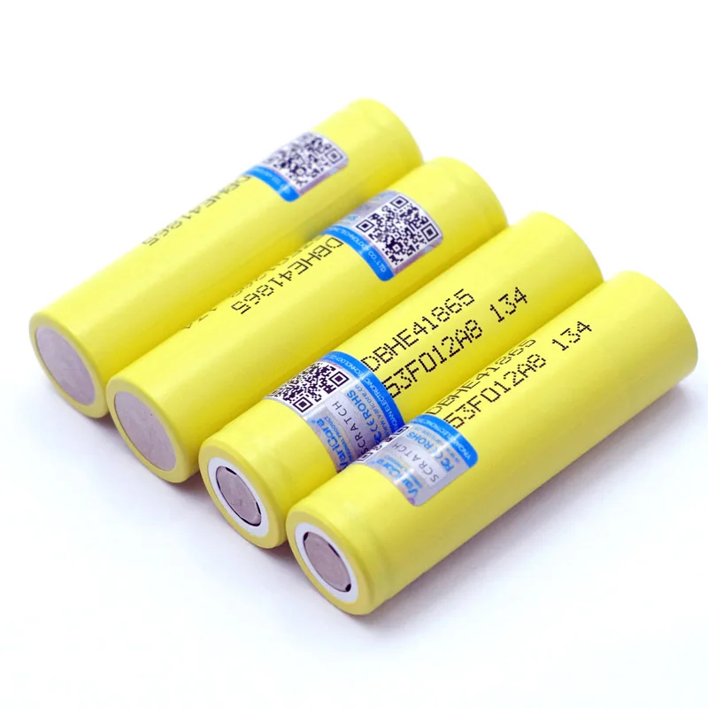 New Original HE4 2500mAh Li-lon Battery 18650 3.7V Power Rechargeable batteries For Electrical tools