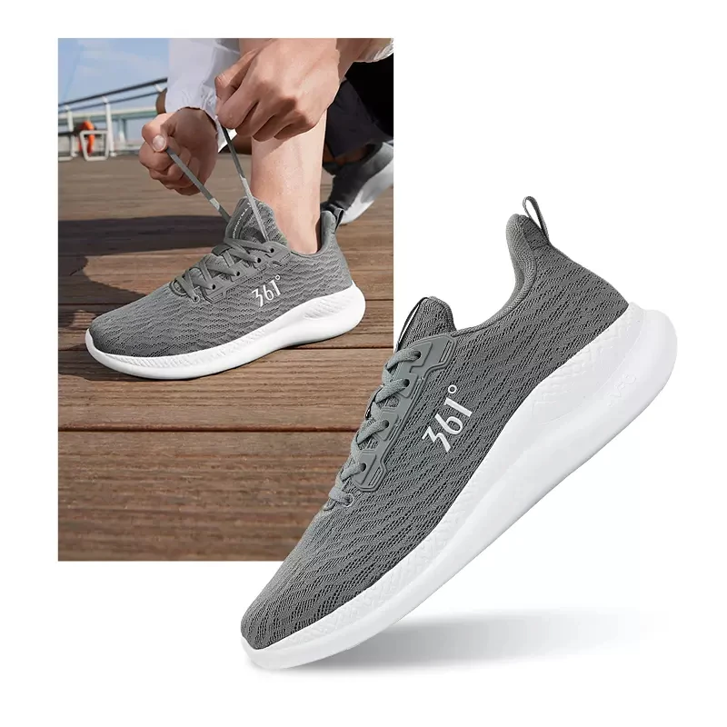 Dad shoe Running shoes 361 Degree  sneakers men Walking sneaker cushion men sport shoe 59615294