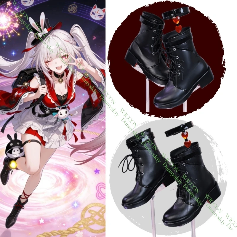 honkai-star-rail-sparxie-–-bottes-a-talons-hauts-pour-cosplay-en-cuir-pu-noir-chaussures-de-costume-d'halloween-pour-femmes-et-filles